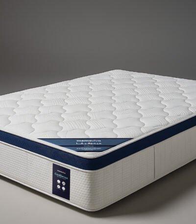 Luxury Euro-top mattress with cooling gel by Memoviva, King size