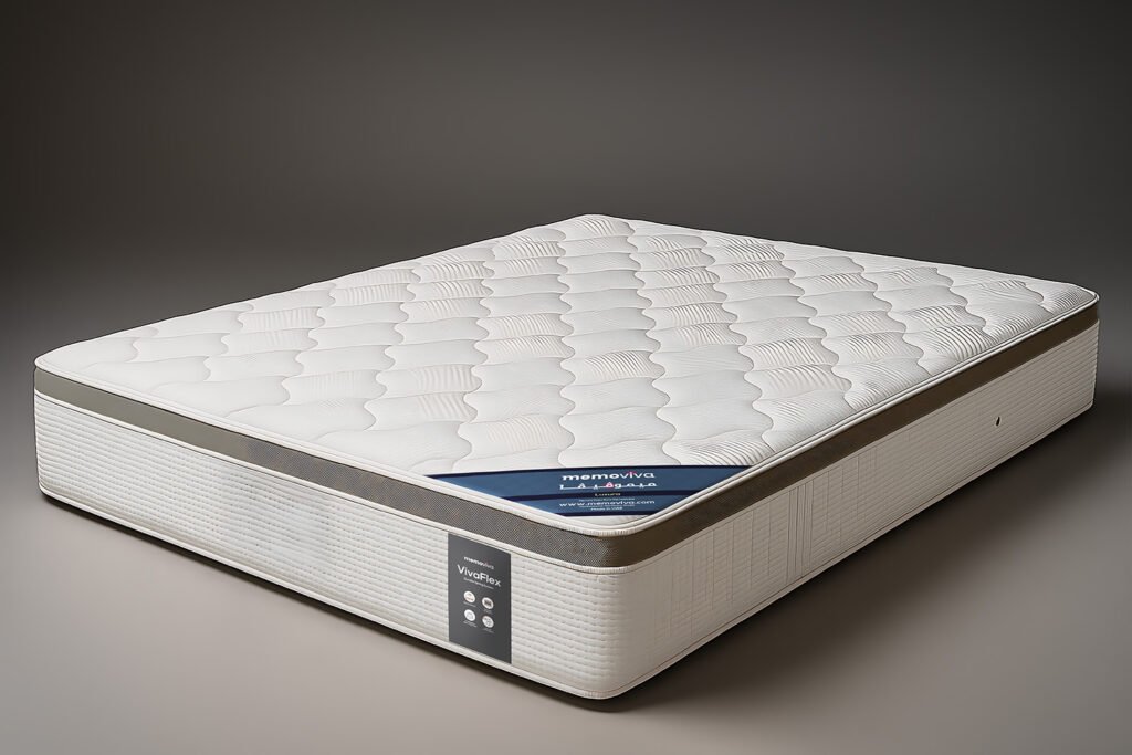Memoviva VivaFlex Euro-top pocket spring mattress – studio product photo